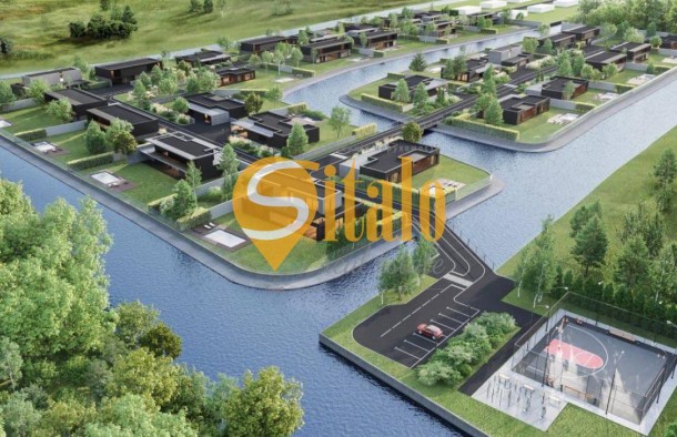 Будинок Hightech Хайтек з терасою, басейном та виходом до води в Романкові, Новообухівський напрямок, 230 кв, 1 поверх., фото 17