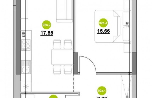 Продаж 2кімнатна квартира по вул. Рудненська, Львів, фото 25