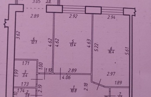 Продаж 2 к. квартирадругий поверх Містечко Центральне, фото 4