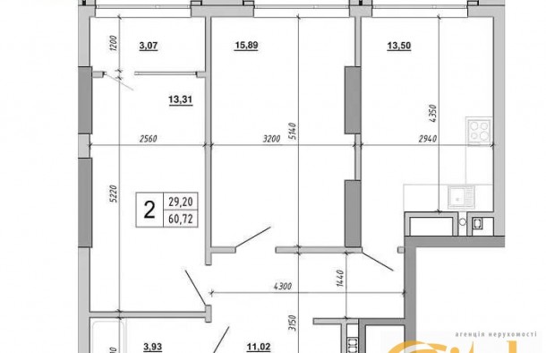 Продаж  2 кімнатна квартира по вул. Величковського,  Львів, фото 6