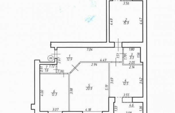 Продається 3 кімнатна квартира, фото 5