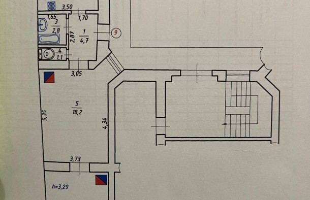 2 кімнатна квартира в центрі Львова на вулиці Пекарській, фото 22
