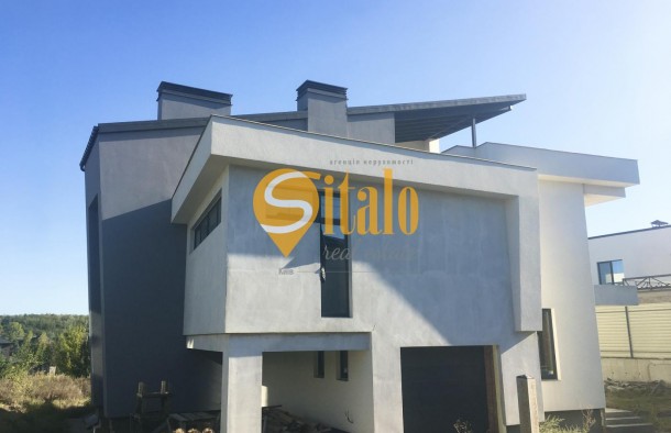 Будинок Hightech у Ходосівці вид на Планерну гору та тераса на даху, фото 7