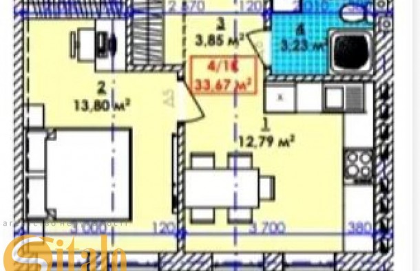 Продаж 1 кім в новобудові, фото 10
