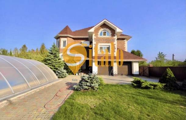 Продажа основного и гостевого дома, Осокорки, бассейн, большой участок, рядом Днепр, фото 2