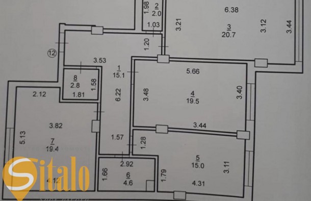 Продаж 3 кім квартири в зданій новобудовіПасчна, фото 8