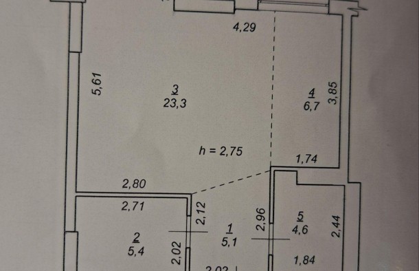 Продається видова 1 кімнатна з ремонтом в ЖК Манхетен, фото 8