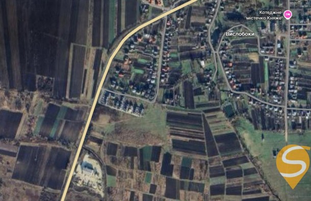 Продаж земельної ділянки 1,13 га у Вислобоках перша лінія на вїзд у Львів, фото 1