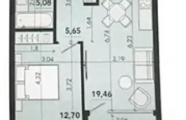 Продам 1кімнатну квартиру по переуступці у сучасному ЖК SVOЇ City по вул. Тролейбусній, місто Львів, фото 10