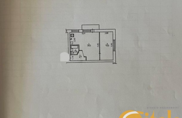 Продаж 2 х кімн. квартири вул. Фортечна Олександрівський район., фото 16