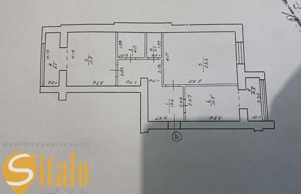Продажа 2к квартиры 77.6 кв. м біля парку Шевченка, фото 10
