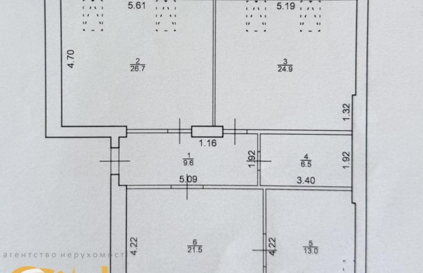 Продається 3 кімнатна квартира вул. Федьковича,Постанови., фото 8