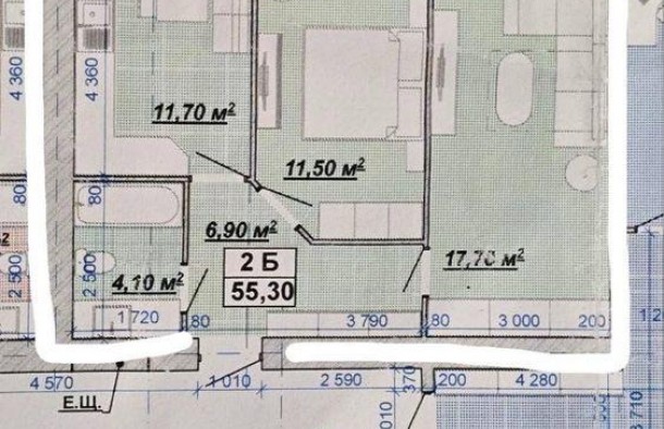 Продається  2кімнатна  квартира в центрі міста ЖК Княгинин, фото 3