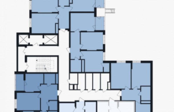 Однокімнатна квартира сирець 44.7м² ЖК Сенат ІваноФранківськ, фото 2