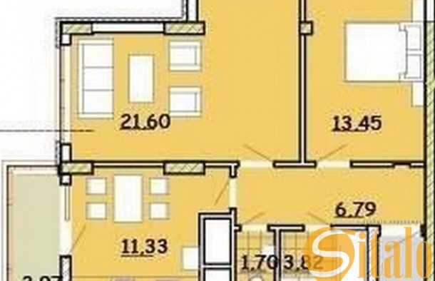 Продаж 2 кімнатної квартири на вулиці Очеретяна, фото 8