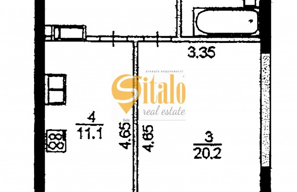 Продам 1к квартиру по вул. Драгоманова, 2а., фото 7