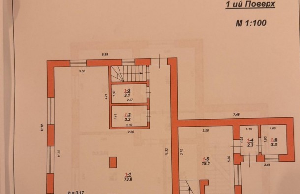 Продаж _ 4 поверхового будинку 433 м. кв, 14 кімнат, вул. Виговського  вул. Городоцька , м. Львів, фото 29