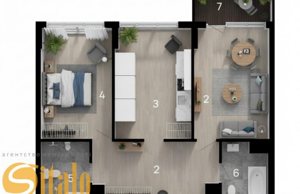 Продаж квартири в ЖК Фемелі Плаза ПЕРЕУСТУПКА, фото 2