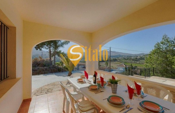 Затишний будинок з мальовничими видами на гірські пагорби, Кальпе., фото 11