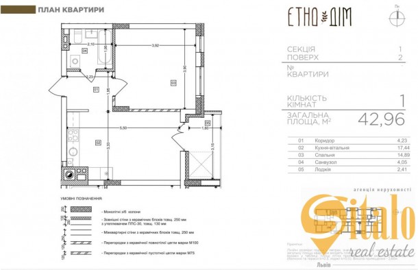 Продаж 1 кімнатна квартира новобудова місто Львів вул. Зелена, фото 13