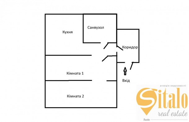Продаж _ 2  кімнатна  квартира вулиця Городоцька місто Львів, фото 20