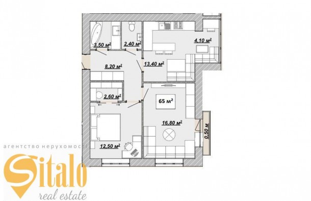 Продається 2 кімнатна  квартира ЖК Княгинин сирець, фото 4