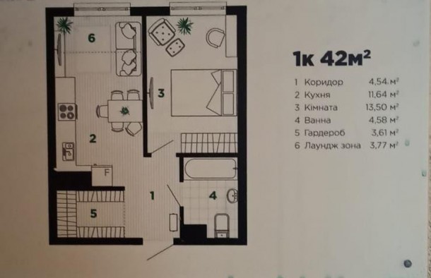 Продаж 1 кім квартири в ЖК Comfort ParkПасічнаПереуступка, фото 9