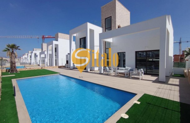 Сучасний будинок 4 спальні на Коста Бланка в Бернідорм, новий мікрорайон під охороною, фото 1