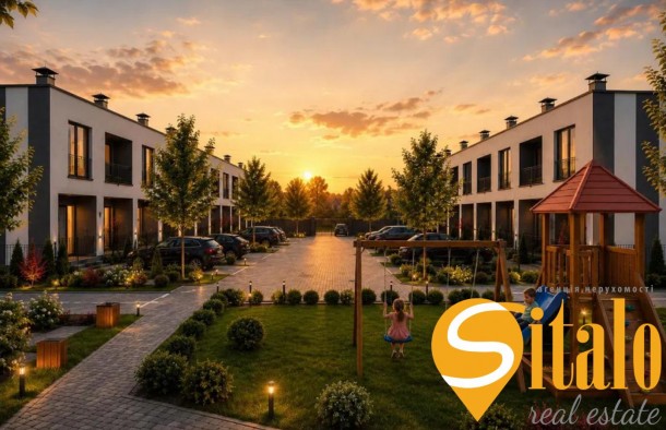 Сучасний таунхаус на Осокорках з видом на Дніпро, Sky River, фото 5
