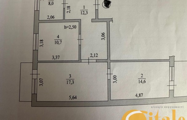 Продаж 3х кімн. квартири вул. Фортечна, Олександрівський рн., фото 12