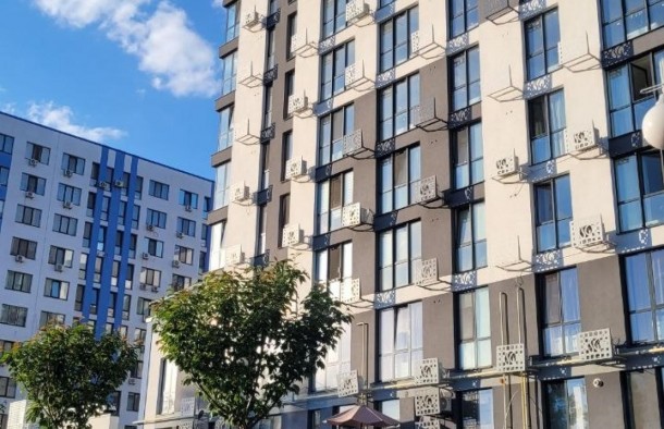 1к квартира з видом на Дніпро  метро Славутич 3 хв  ЖК Рівєра  газове опалення, фото 4