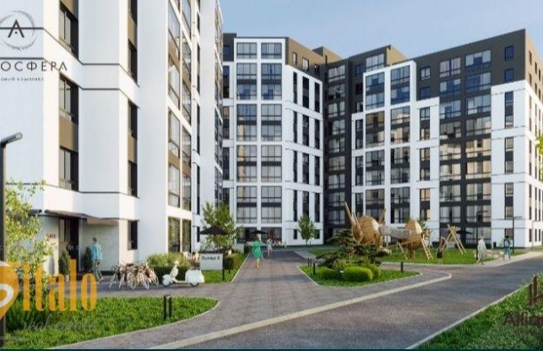 Видова 1кім квартира 40кв.м ЖК Атмосфера вул.Ленкавськогом.ІваноФранківськ, фото 3