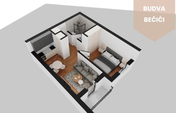 Продаж квартир в Чорногорії в Бечичі bc01487.cuc_s8915, фото 3