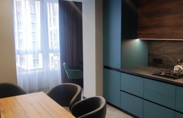 1 кім. квартира з ремонтом в новобудові, фото 2