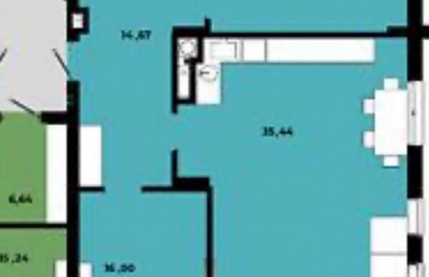 2 кімнатна квартира  0 цикл у ЖК Continent Style по вулиці Героїів КрутСОкільники, місто Львів., фото 5