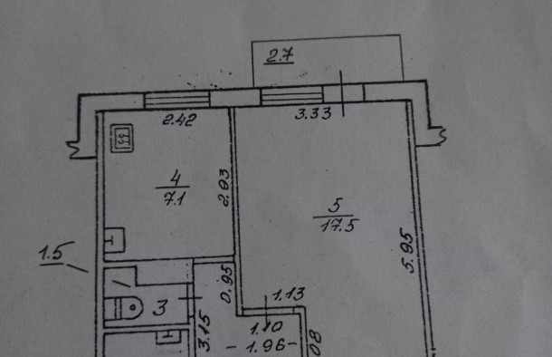 Продаж 1 кім квартири біля озерапарк, фото 12