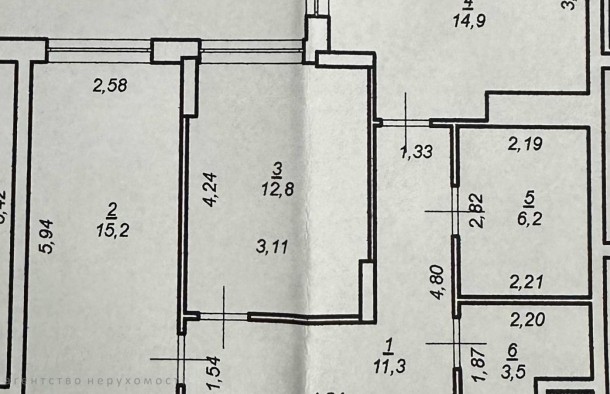 Продається 2 кімнатна  квартира Ремонт новобудова 4 поверх, фото 4