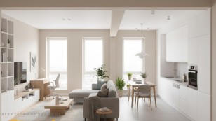 Продаж 1кім квартири 43,6кв.м. в центрі