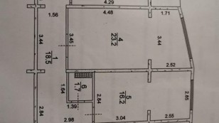 Двухкомнатная на Южном  с автономным отоплением.