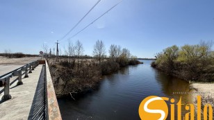 Кутова ділянка з виходом на Дніпро, 68 соток, 12 км метро Славутич, без