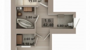 Продаж 1 кім квартири в центріЖК Княгинин